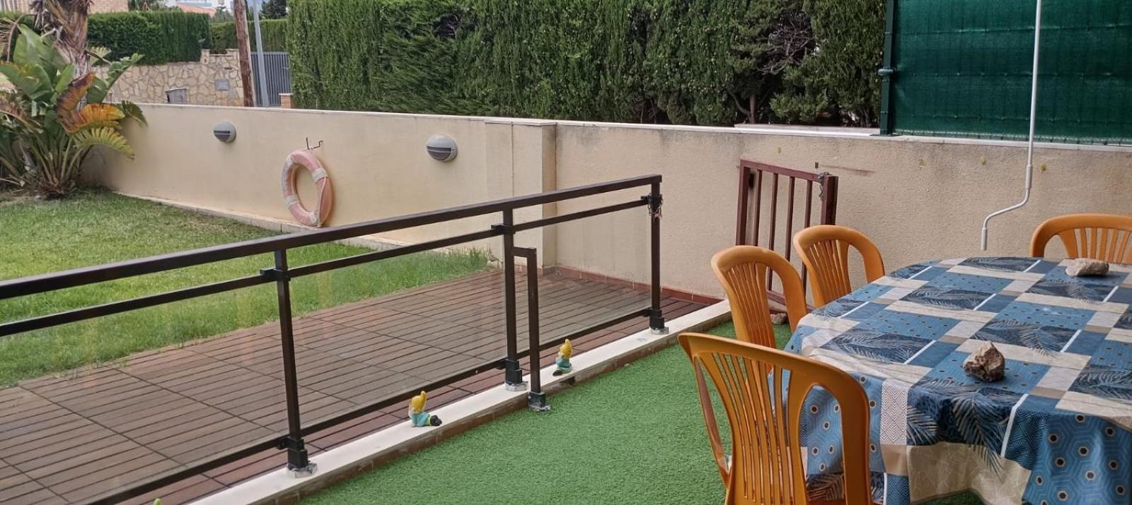 Apartamento Con Terraza Y Acceso Directo A La Piscina Y A 50 M De La Playa Miami Playa Extérieur photo